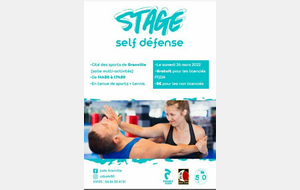 STAGE SELF- DEFENSE  26/03/2022