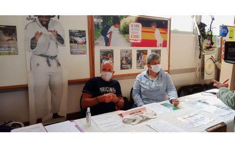 nous y étions - forum des associations de Donville les Bains