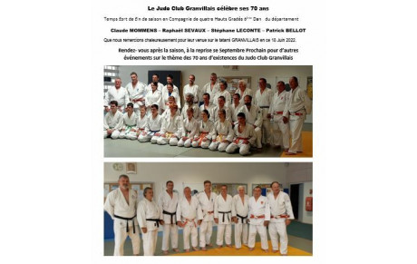 Belle Matinée en ce 18 juin au Judo Club Granvillais