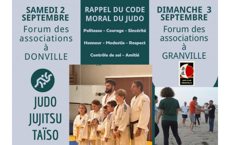 FORUM DES ASSOCIATIONS 2 &amp; 3 septembre 2023