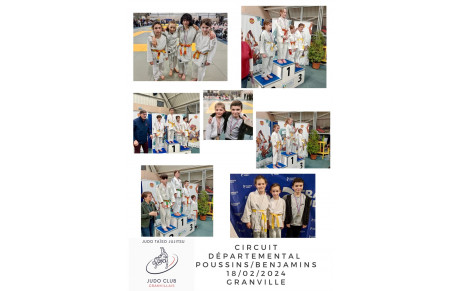 🗓️18/02/2024🔥Circuit départemental Benjamins et Poussins à Granville 🔥