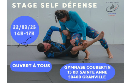 STAGE SELF DÉFENSE 