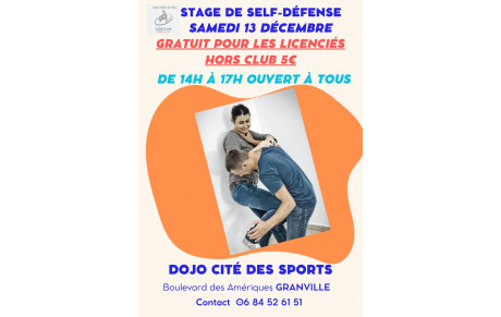 Stage Self Défense 